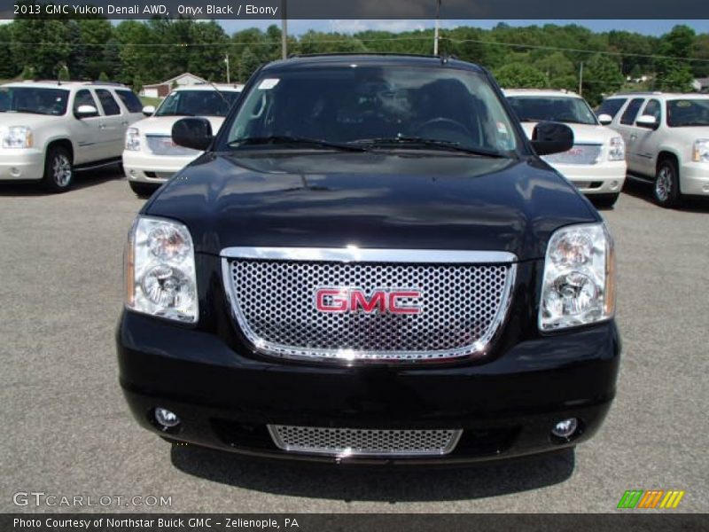 Onyx Black / Ebony 2013 GMC Yukon Denali AWD