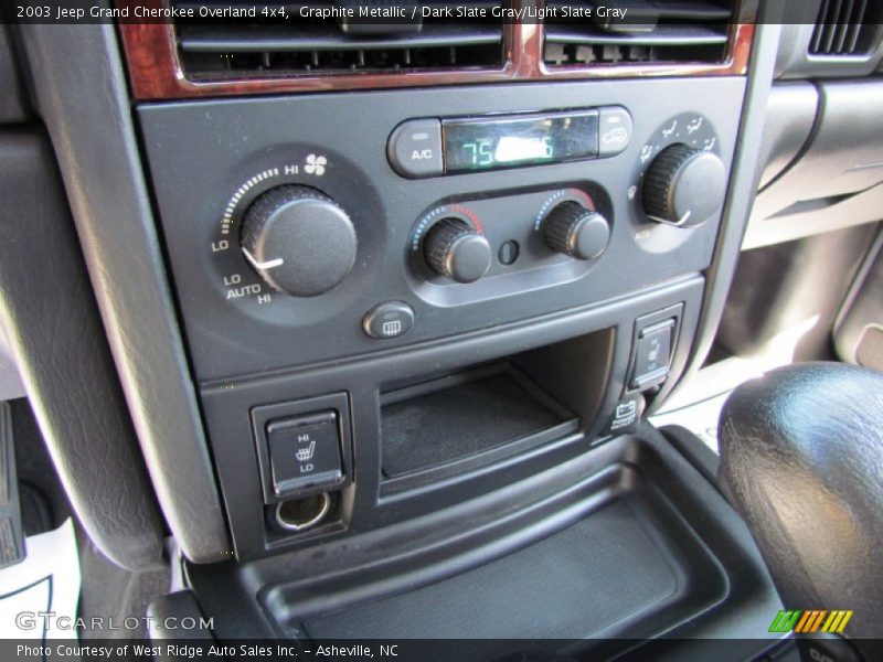 Graphite Metallic / Dark Slate Gray/Light Slate Gray 2003 Jeep Grand Cherokee Overland 4x4