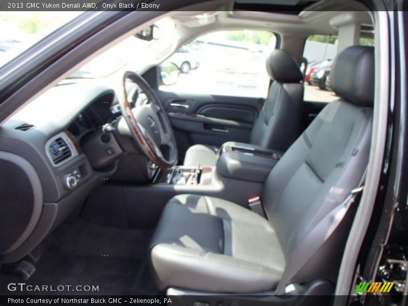 Onyx Black / Ebony 2013 GMC Yukon Denali AWD