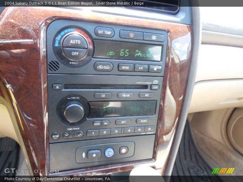 Silver Stone Metallic / Beige 2004 Subaru Outback 3.0 L.L.Bean Edition Wagon