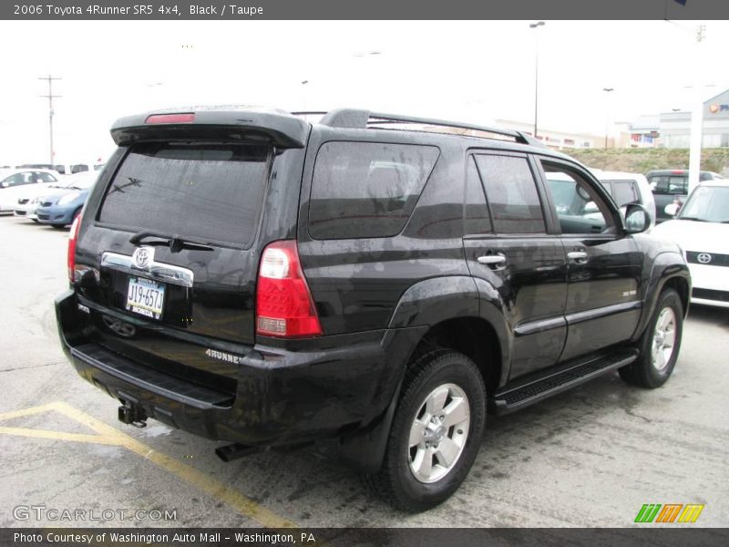 Black / Taupe 2006 Toyota 4Runner SR5 4x4