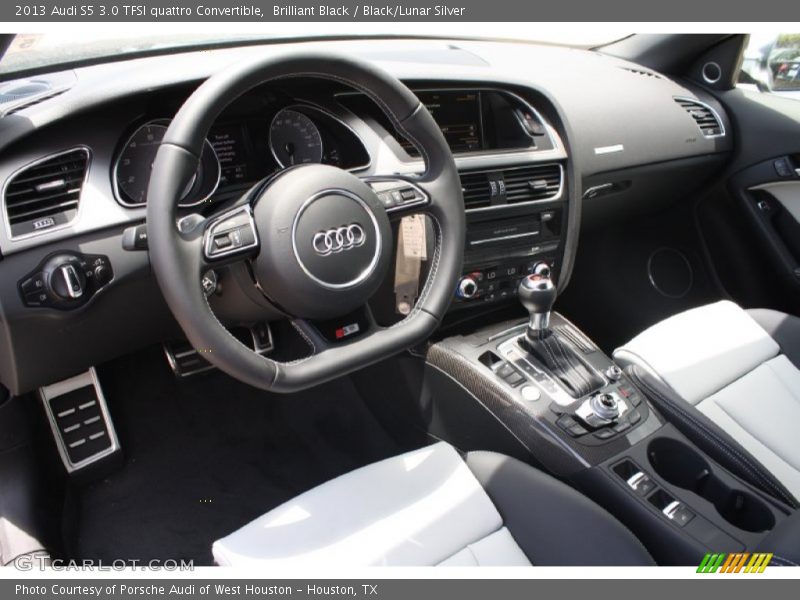 Black/Lunar Silver Interior - 2013 S5 3.0 TFSI quattro Convertible 