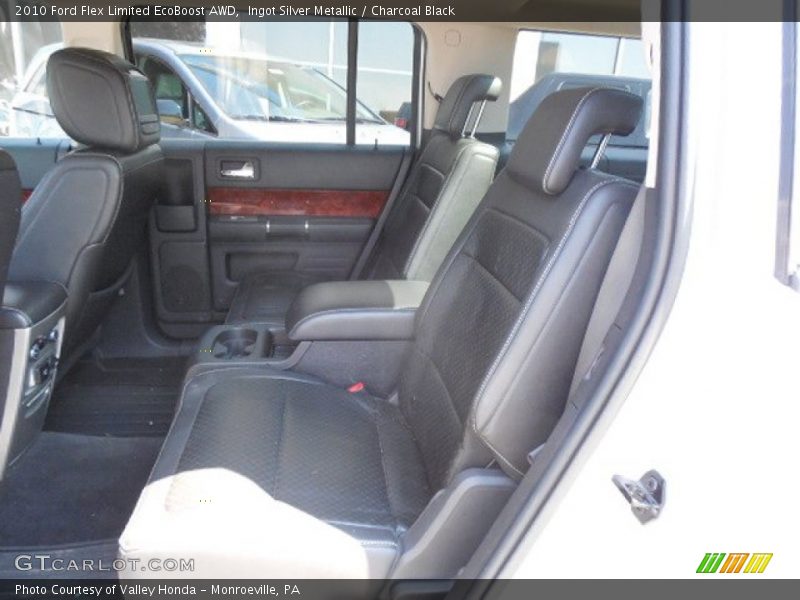 Ingot Silver Metallic / Charcoal Black 2010 Ford Flex Limited EcoBoost AWD