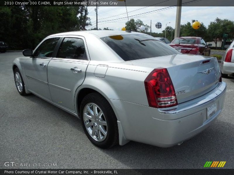 Bright Silver Metallic / Dark Slate Gray 2010 Chrysler 300 C HEMI