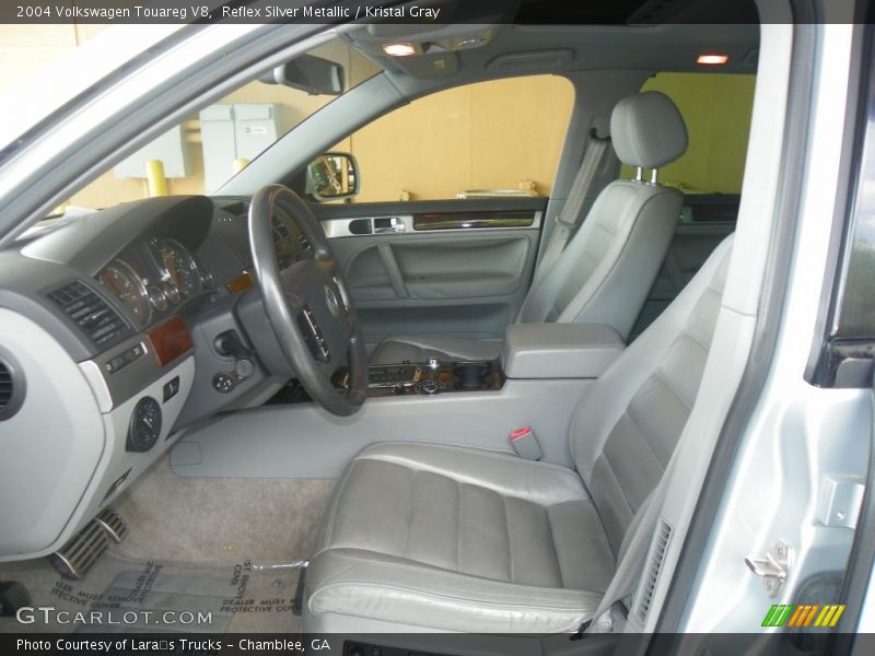  2004 Touareg V8 Kristal Gray Interior