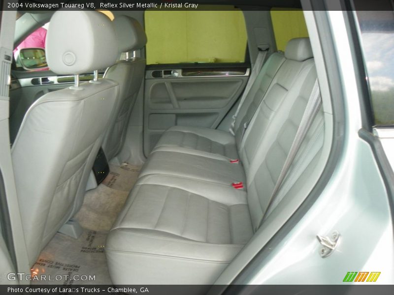 Rear Seat of 2004 Touareg V8