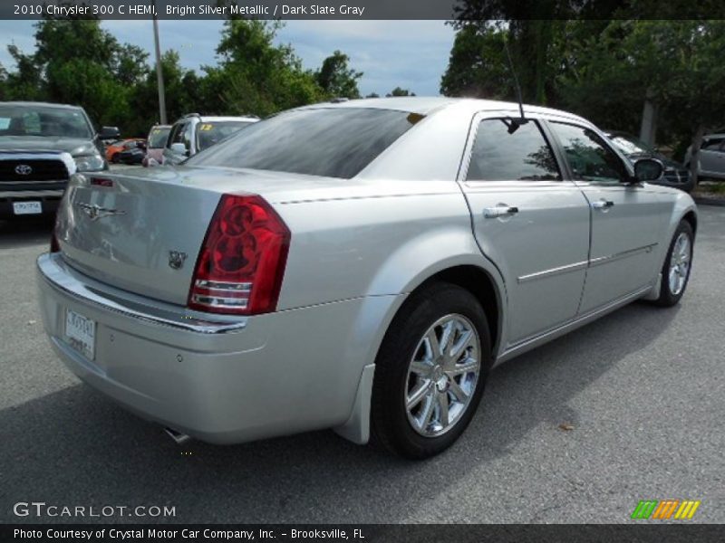 Bright Silver Metallic / Dark Slate Gray 2010 Chrysler 300 C HEMI