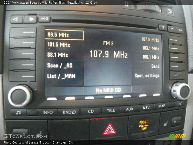 Controls of 2004 Touareg V8