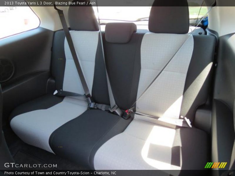 Blazing Blue Pearl / Ash 2013 Toyota Yaris L 3 Door