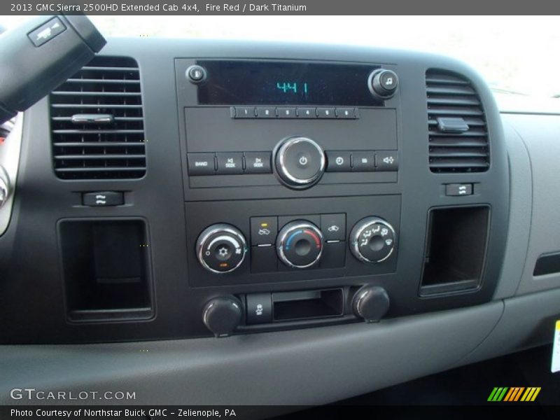 Fire Red / Dark Titanium 2013 GMC Sierra 2500HD Extended Cab 4x4