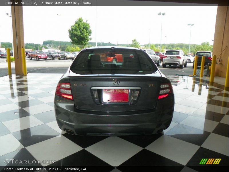 Polished Metal Metallic / Ebony 2008 Acura TL 3.2