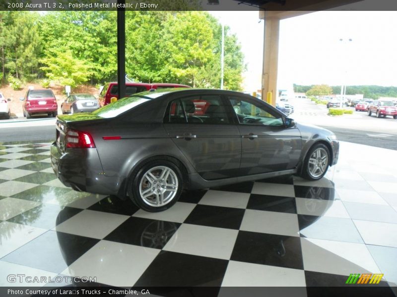 Polished Metal Metallic / Ebony 2008 Acura TL 3.2