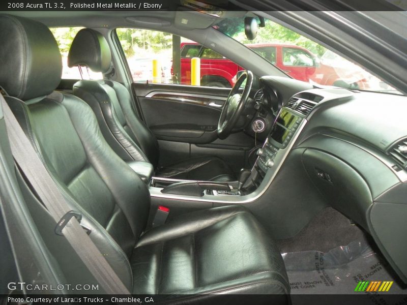 Polished Metal Metallic / Ebony 2008 Acura TL 3.2