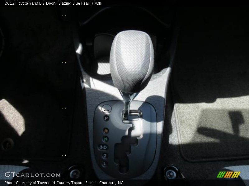Blazing Blue Pearl / Ash 2013 Toyota Yaris L 3 Door