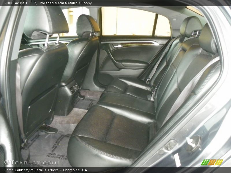 Polished Metal Metallic / Ebony 2008 Acura TL 3.2