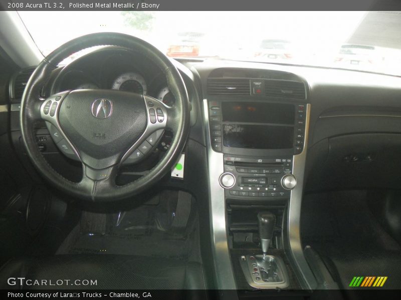 Polished Metal Metallic / Ebony 2008 Acura TL 3.2