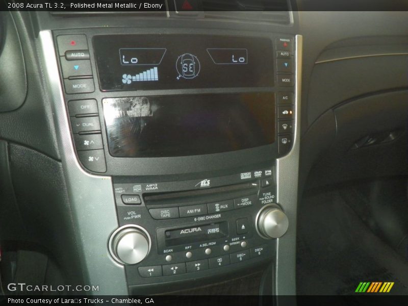 Polished Metal Metallic / Ebony 2008 Acura TL 3.2
