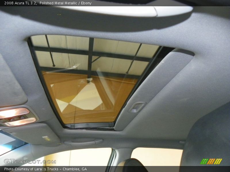Polished Metal Metallic / Ebony 2008 Acura TL 3.2