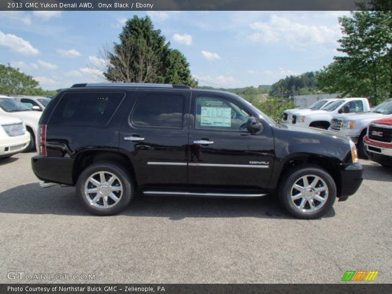 Onyx Black / Ebony 2013 GMC Yukon Denali AWD