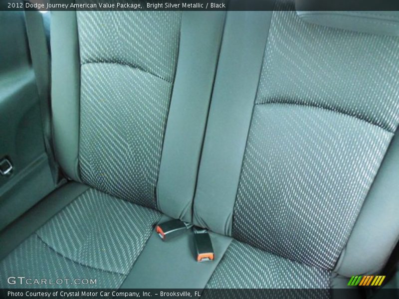 Bright Silver Metallic / Black 2012 Dodge Journey American Value Package