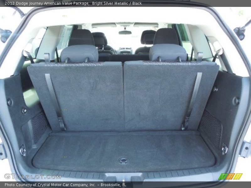 Bright Silver Metallic / Black 2012 Dodge Journey American Value Package