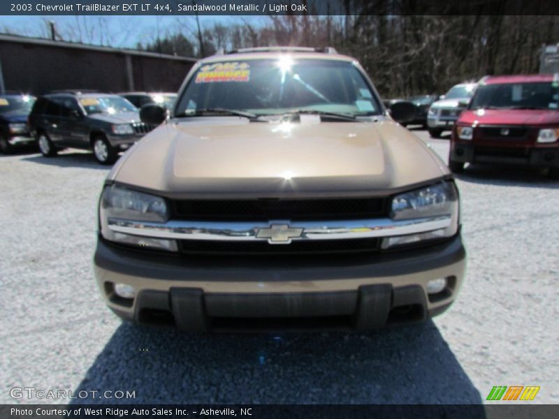 Sandalwood Metallic / Light Oak 2003 Chevrolet TrailBlazer EXT LT 4x4