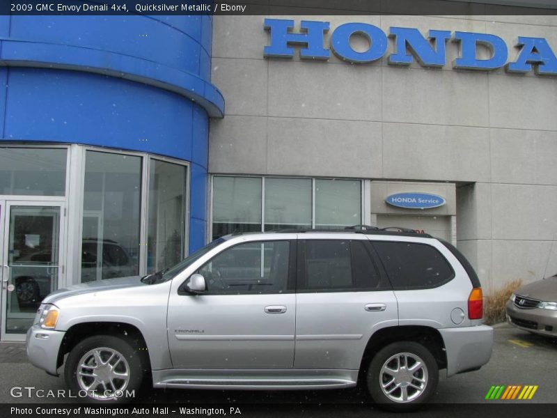 Quicksilver Metallic / Ebony 2009 GMC Envoy Denali 4x4