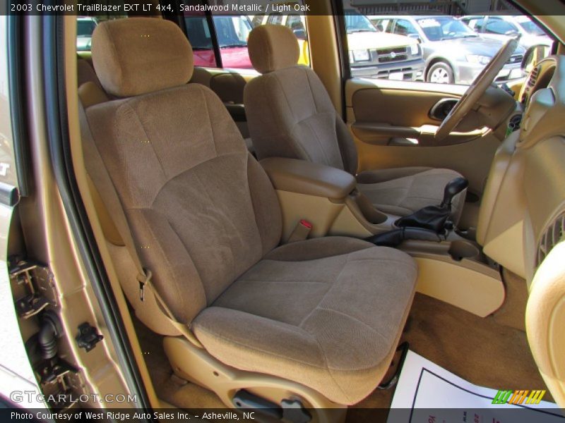 Sandalwood Metallic / Light Oak 2003 Chevrolet TrailBlazer EXT LT 4x4