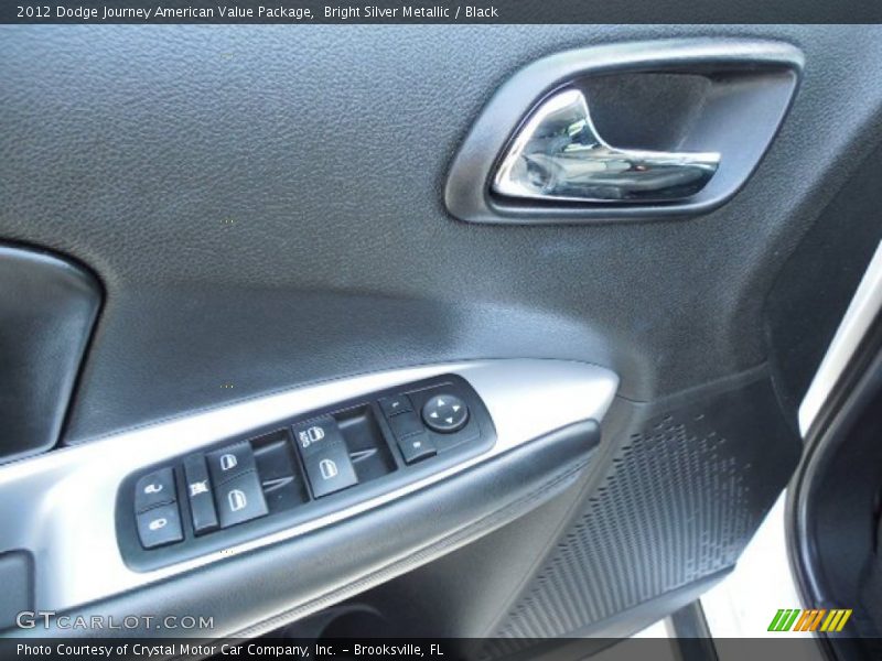 Bright Silver Metallic / Black 2012 Dodge Journey American Value Package