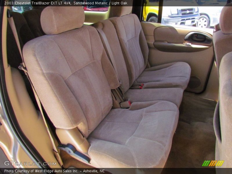 Sandalwood Metallic / Light Oak 2003 Chevrolet TrailBlazer EXT LT 4x4