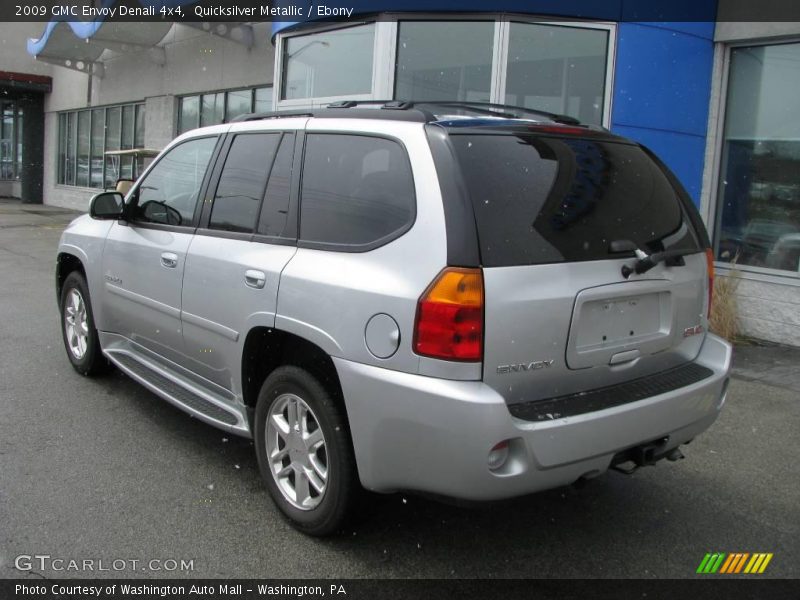 Quicksilver Metallic / Ebony 2009 GMC Envoy Denali 4x4