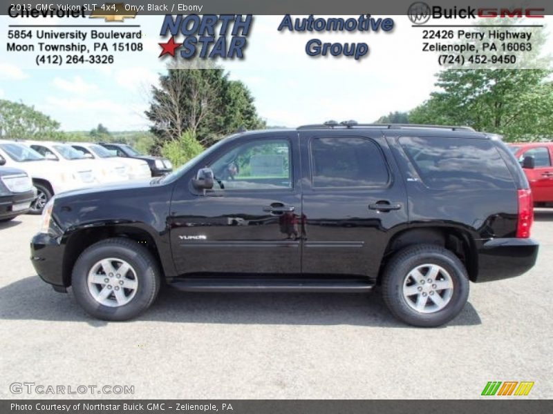 Onyx Black / Ebony 2013 GMC Yukon SLT 4x4