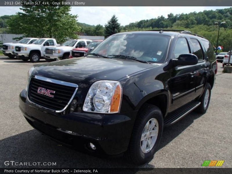 Onyx Black / Ebony 2013 GMC Yukon SLT 4x4