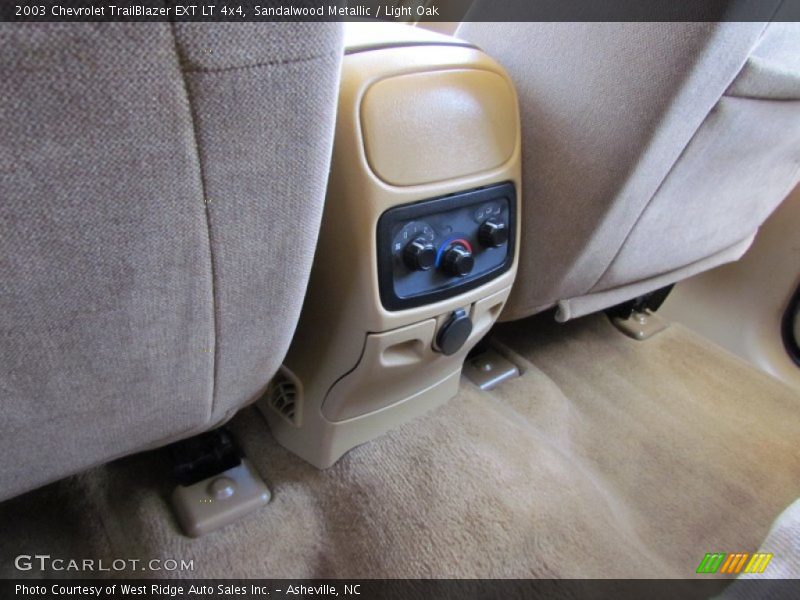 Sandalwood Metallic / Light Oak 2003 Chevrolet TrailBlazer EXT LT 4x4