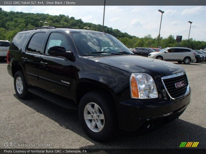 Onyx Black / Ebony 2013 GMC Yukon SLT 4x4