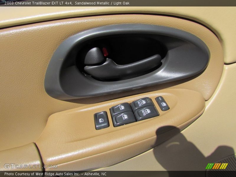 Sandalwood Metallic / Light Oak 2003 Chevrolet TrailBlazer EXT LT 4x4