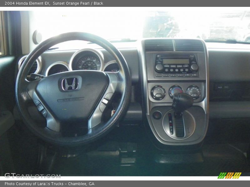 Sunset Orange Pearl / Black 2004 Honda Element EX