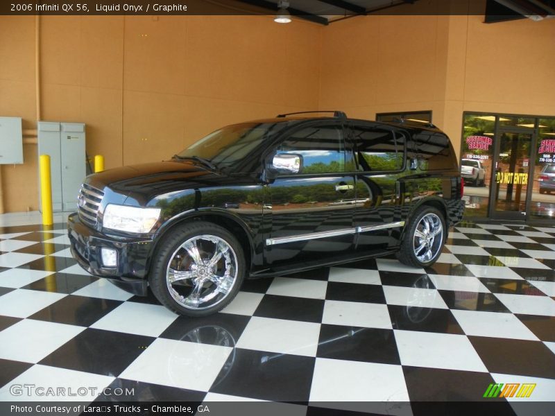Liquid Onyx / Graphite 2006 Infiniti QX 56