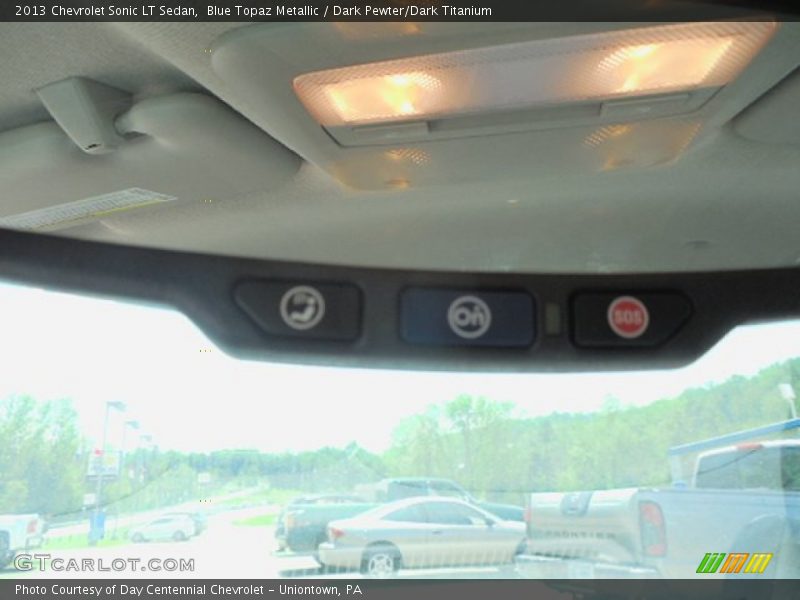 Blue Topaz Metallic / Dark Pewter/Dark Titanium 2013 Chevrolet Sonic LT Sedan