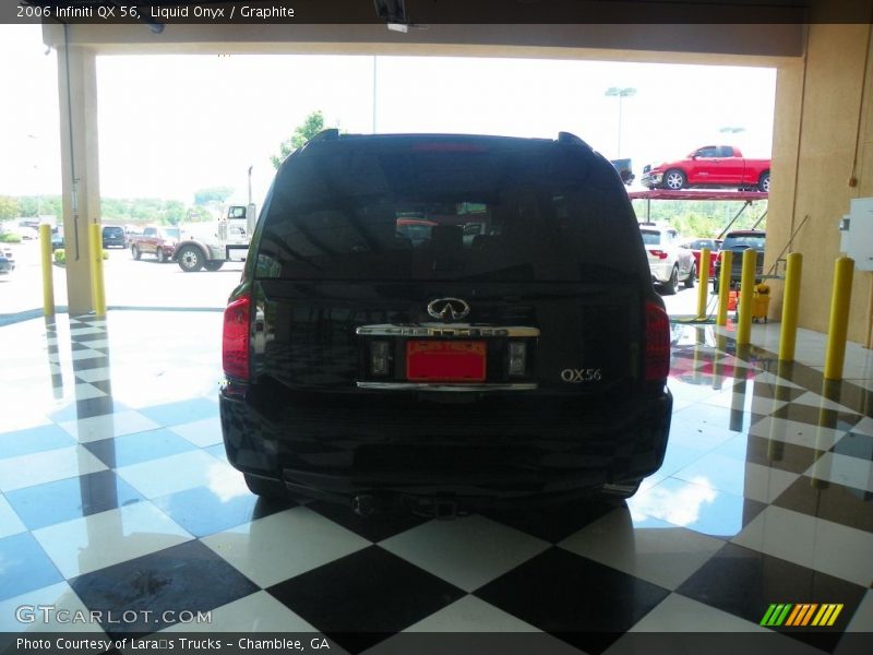 Liquid Onyx / Graphite 2006 Infiniti QX 56