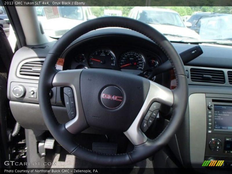Onyx Black / Ebony 2013 GMC Yukon SLT 4x4