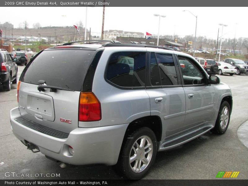 Quicksilver Metallic / Ebony 2009 GMC Envoy Denali 4x4