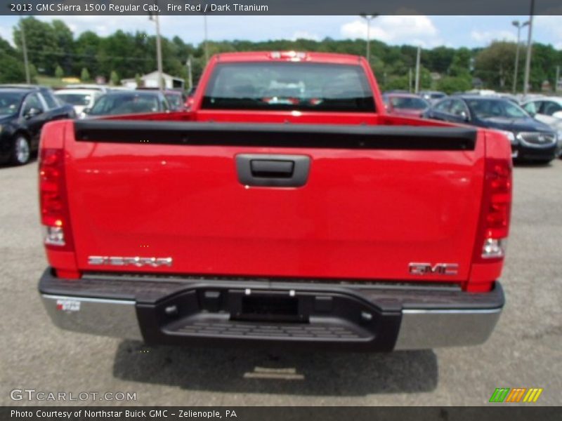 Fire Red / Dark Titanium 2013 GMC Sierra 1500 Regular Cab