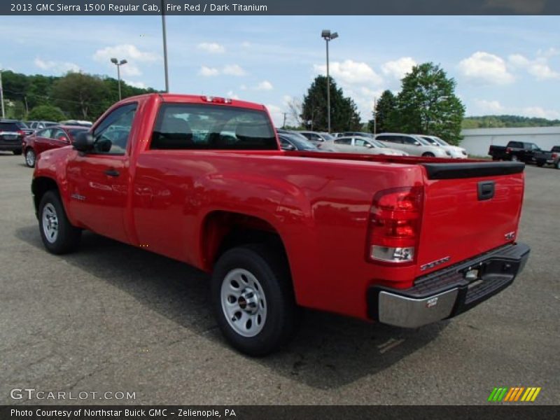 Fire Red / Dark Titanium 2013 GMC Sierra 1500 Regular Cab