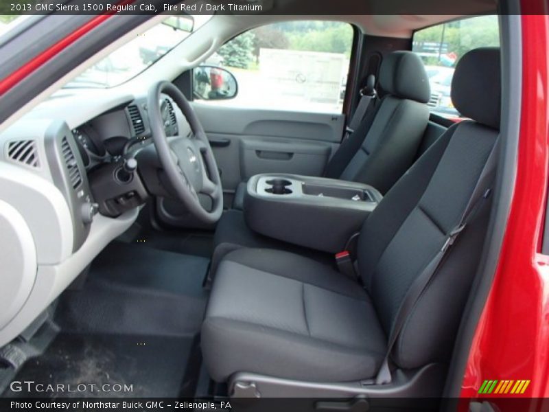 Fire Red / Dark Titanium 2013 GMC Sierra 1500 Regular Cab