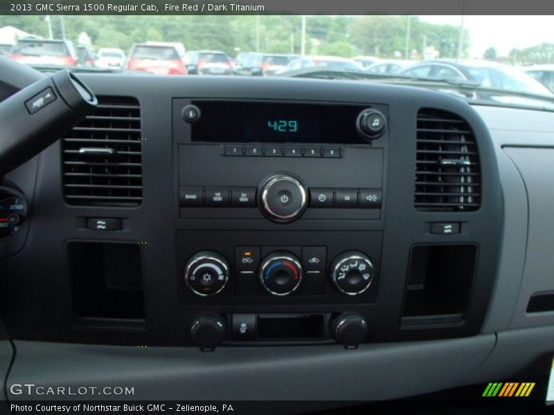 Fire Red / Dark Titanium 2013 GMC Sierra 1500 Regular Cab