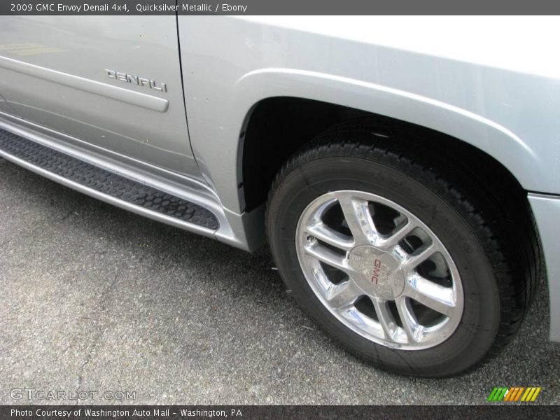 Quicksilver Metallic / Ebony 2009 GMC Envoy Denali 4x4