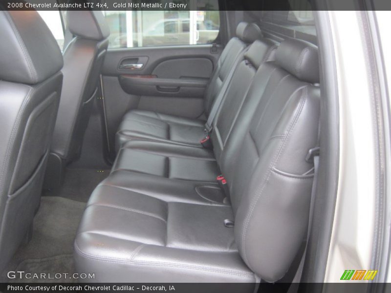 Gold Mist Metallic / Ebony 2008 Chevrolet Avalanche LTZ 4x4