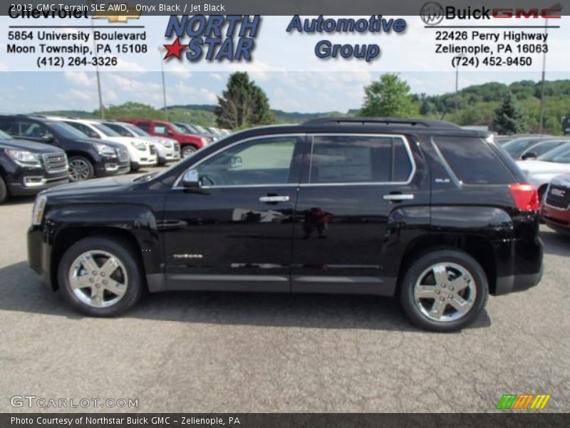 Onyx Black / Jet Black 2013 GMC Terrain SLE AWD