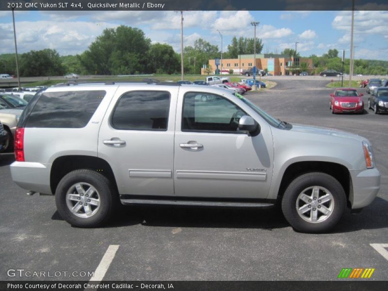 Quicksilver Metallic / Ebony 2012 GMC Yukon SLT 4x4